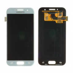 Bloc écran pour Samsung Galaxy A3 2017 (SM-A320F) - Bleu + Forfait de montage N2